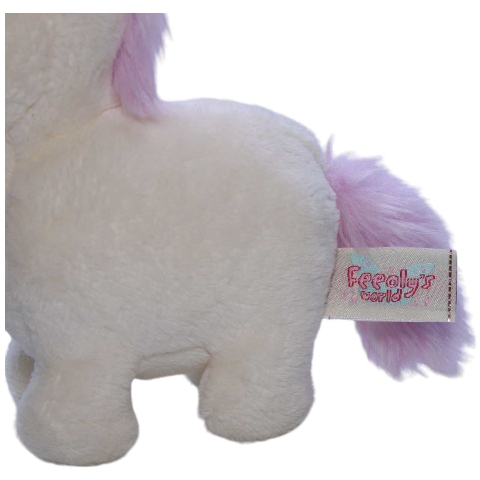 1237799 NICI Feeoly´s World, weißes Einhorn Kuscheltier Kumpel Leo Fantasy Gebraucht