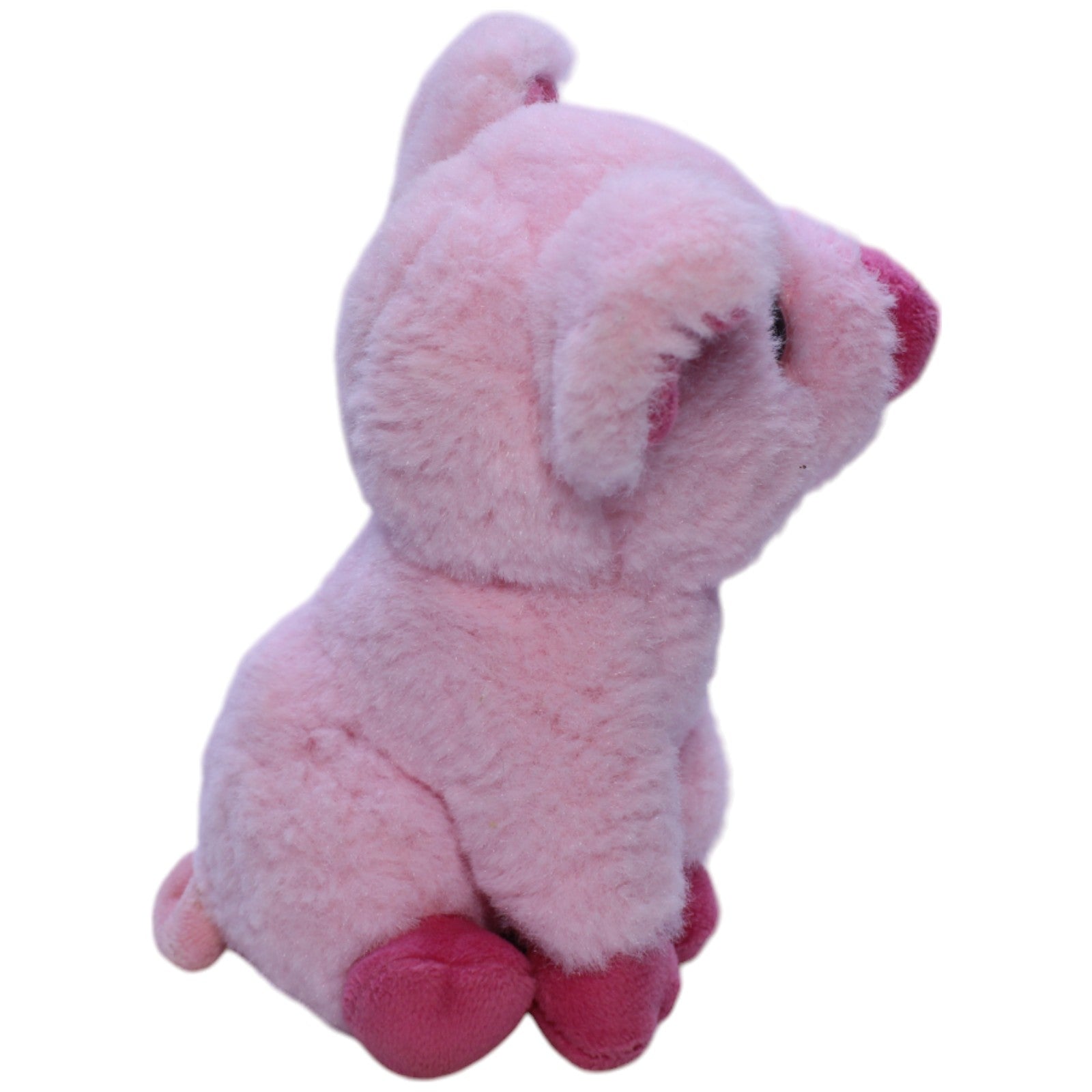 1237800 Heunec Süßes rosa Schwein Kuscheltier Kumpel Leo Bauernhof Gebraucht Glücksschwein