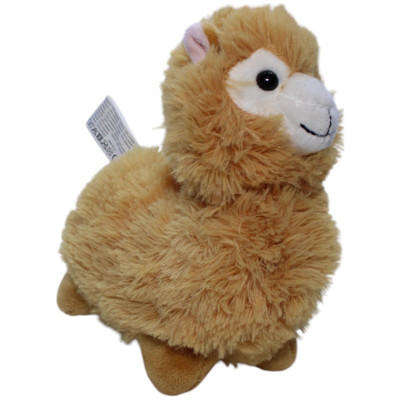 1237807 TEDI Kuschelfreund, Alpaka hellbraun Kuscheltier Kumpel Leo Gebraucht Lama