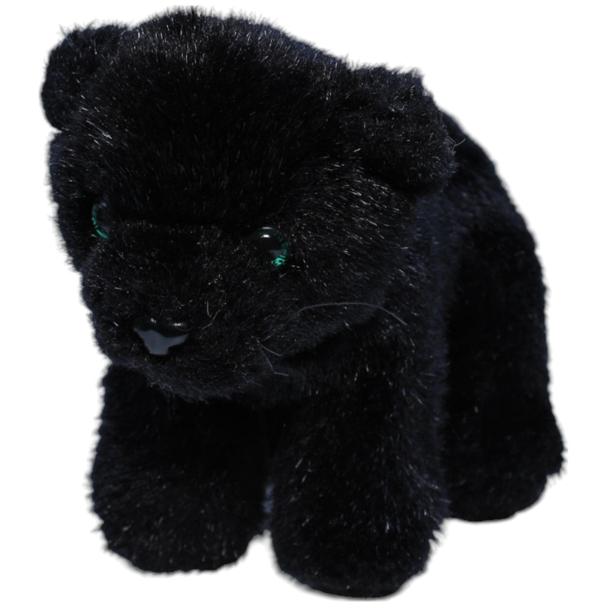 1237818 Uni - Toys Schwarzer Panther, stehend Kuscheltier Kumpel Leo Gebraucht