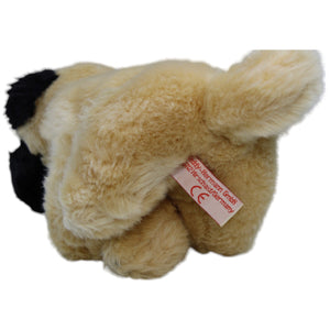 1237821 Teddy - Hermann Brauner Mops Welpe, sitzend Kuscheltier Kumpel Leo Gebraucht Hund