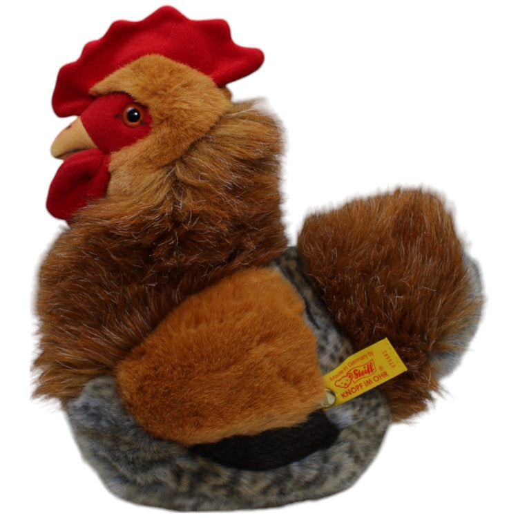 1237827 Steiff Henne, Spotti Hen (075582) Kuscheltier Kumpel Leo Gebraucht Hahn Huhn