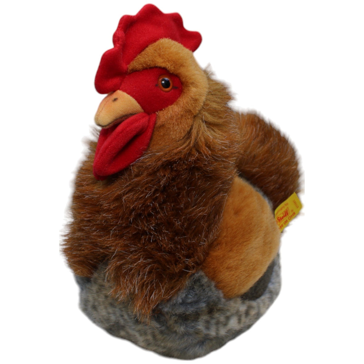 1237827 Steiff Henne, Spotti Hen (075582) Kuscheltier Kumpel Leo Gebraucht Hahn Huhn