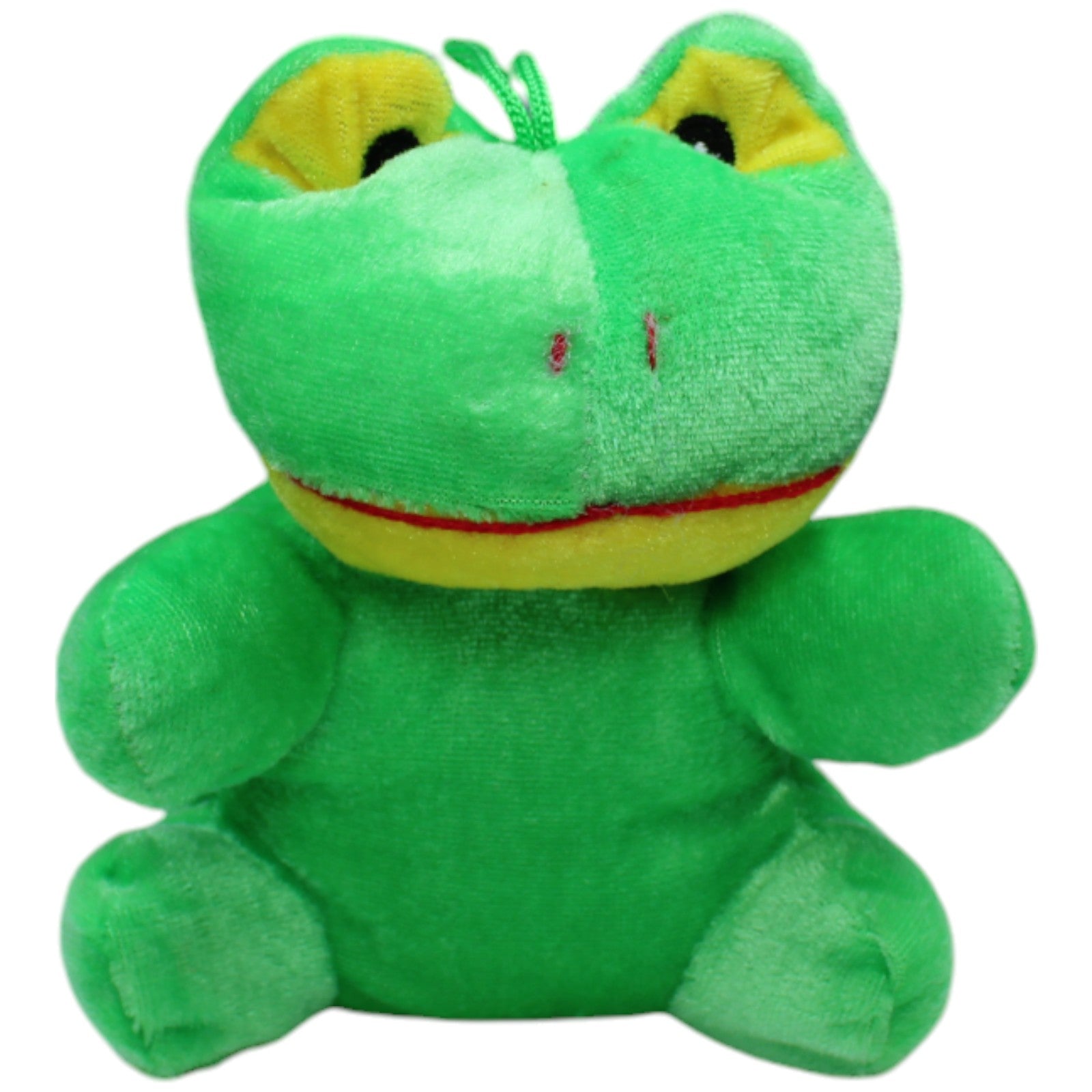 1237835 Paul Import Frosch, sitzend Kuscheltier Kumpel Leo Gebraucht