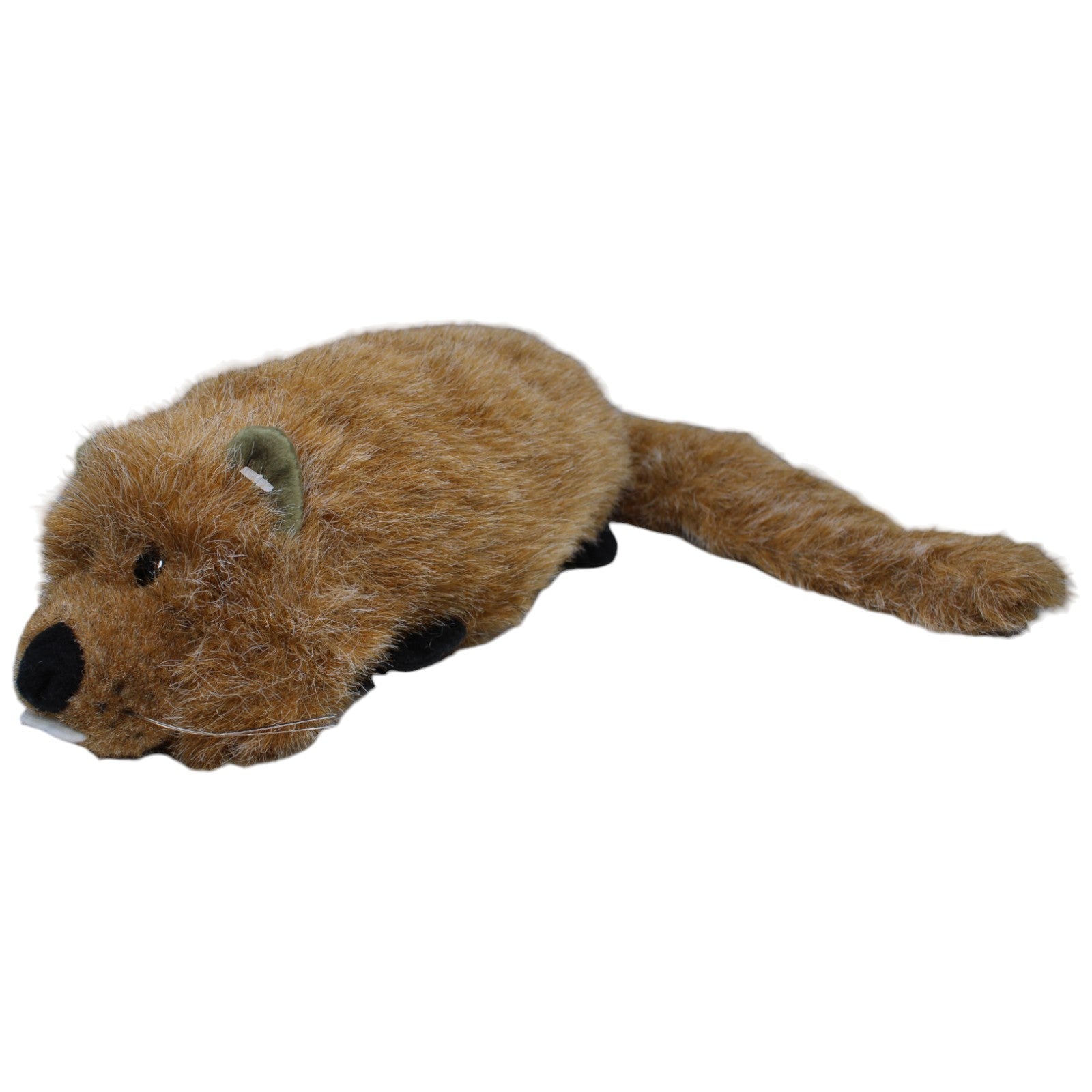 1237836 Senario Original Scoozie Pet, Biber Kuscheltier Kumpel Leo Gebraucht Vintage