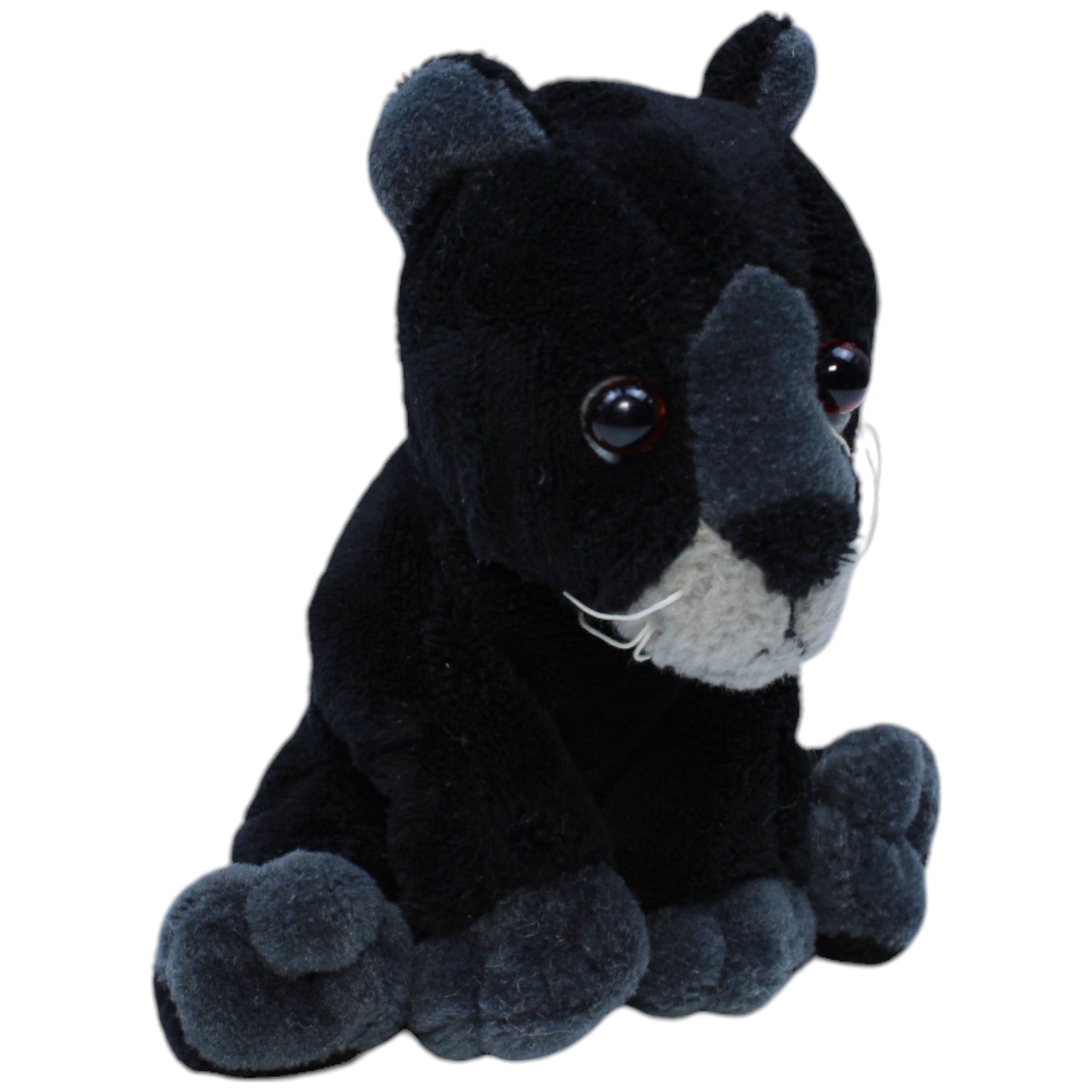 1237846 Nanu - Nana Süßer Schwarzer Panther, mini Kuscheltier Kumpel Leo Gebraucht