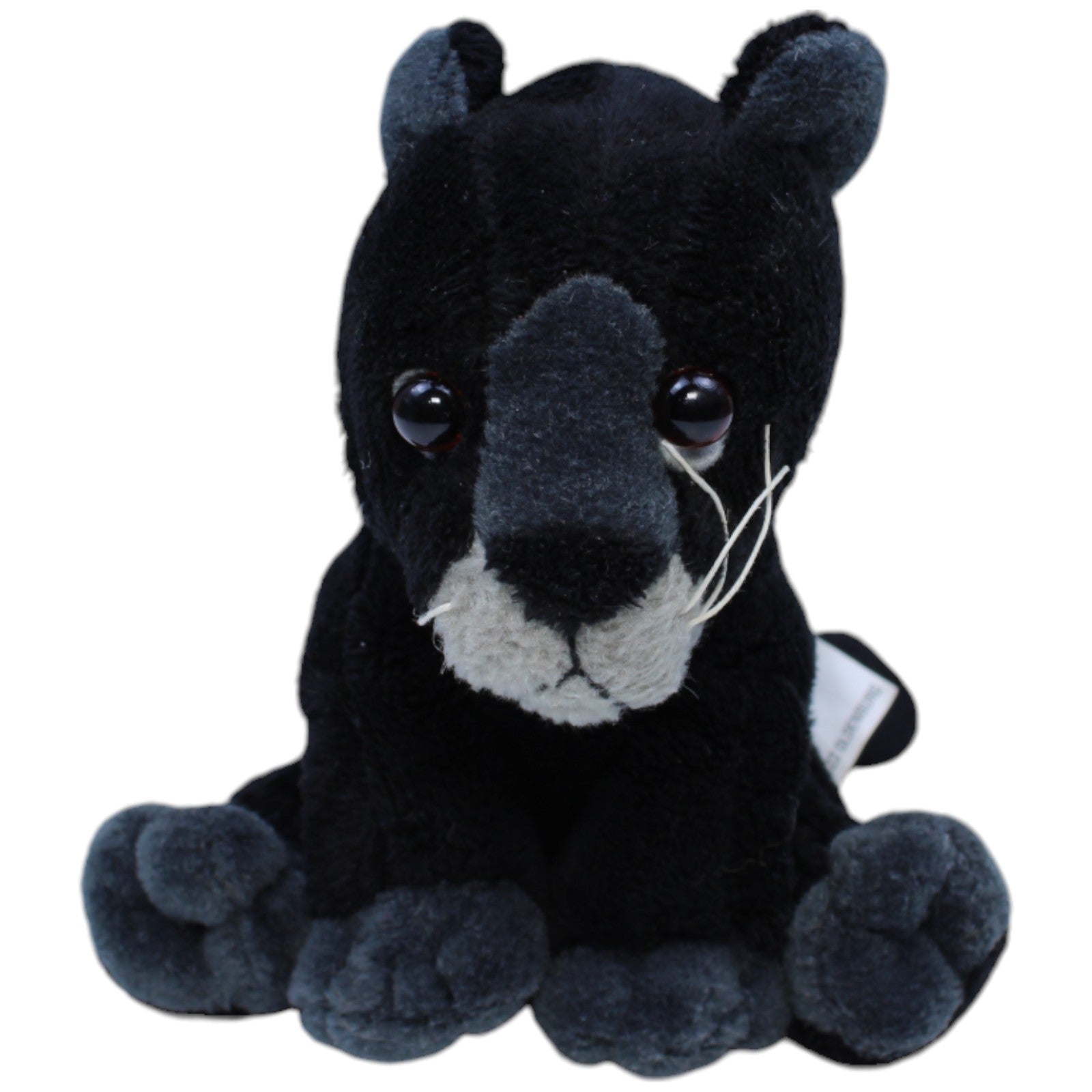 1237846 Nanu - Nana Süßer Schwarzer Panther, mini Kuscheltier Kumpel Leo Gebraucht