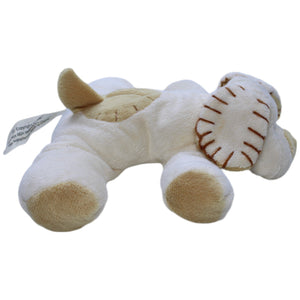 1237856 Eddy Toys Süßer beiger Hund, liegend Kuscheltier Kumpel Leo Gebraucht