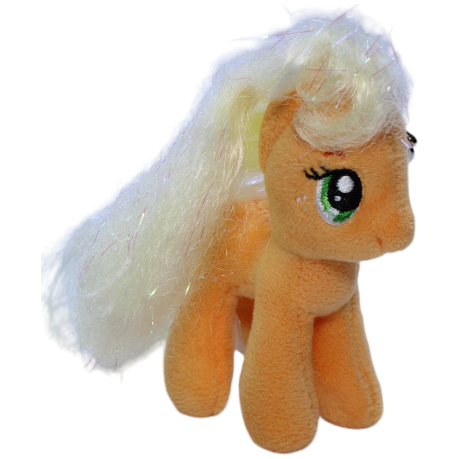 1237869 TY Sparkle, Apple Jack aus My little Pony Schlüsselanhänger Kumpel Leo Gebraucht