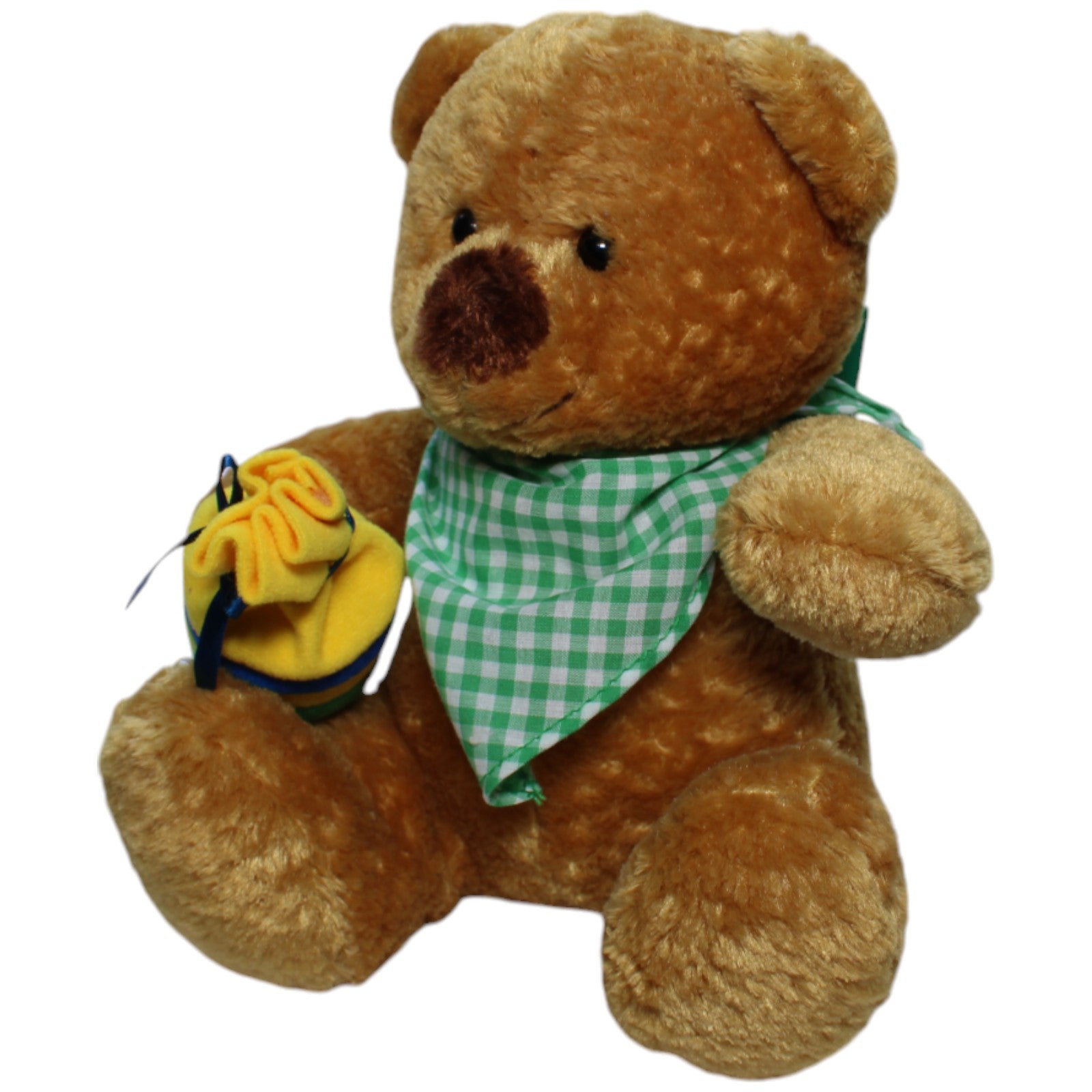 1237879 Heunec Teddybär mit Schultüte und Schulranzen Kuscheltier Kumpel Leo Bär Gebraucht Vintage