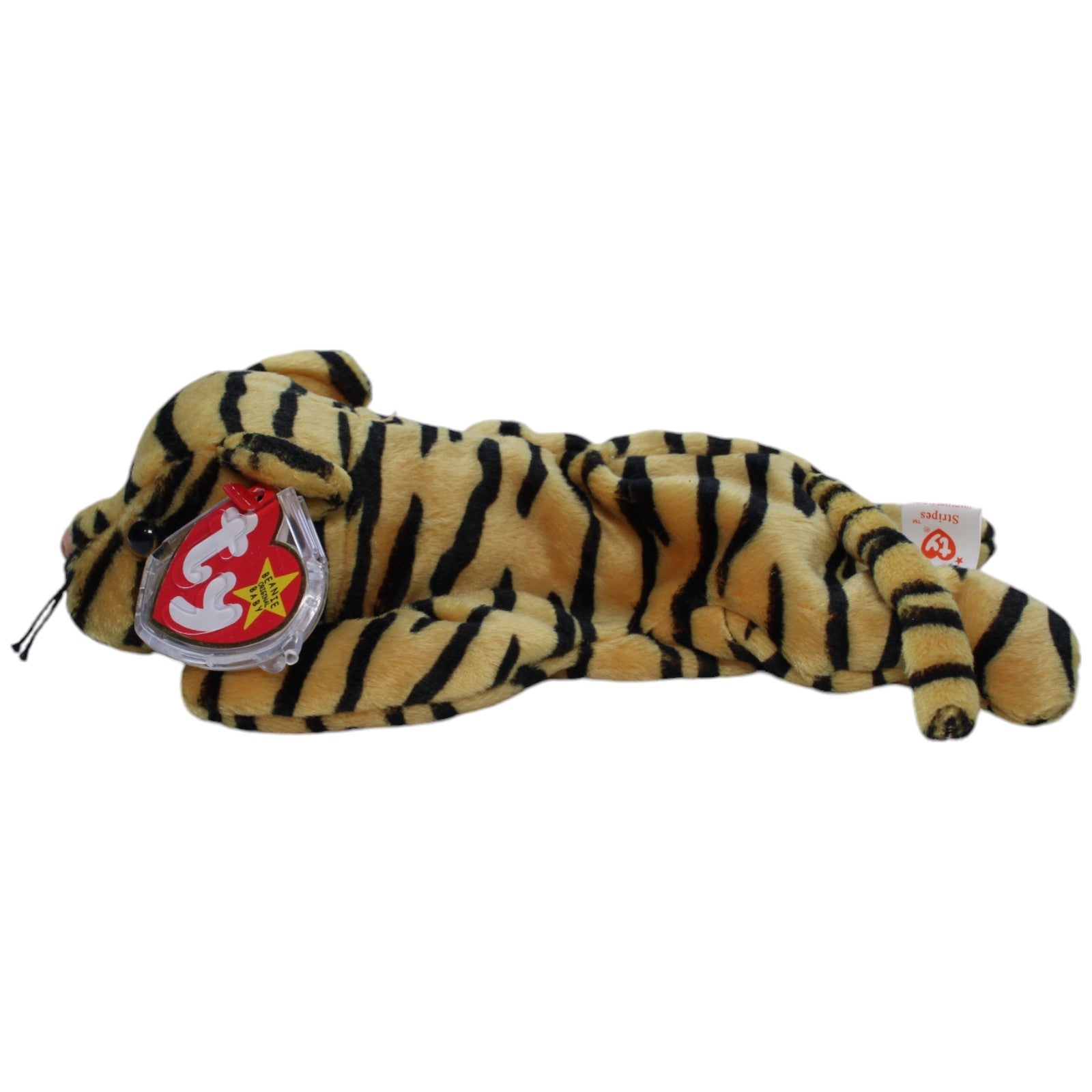 1237882 TY Beanie Baby Tiger Stripes™ Kuscheltier Kumpel Leo neu Vintage