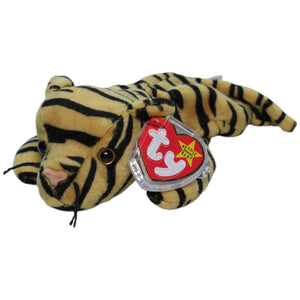 1237882 TY Beanie Baby Tiger Stripes™ Kuscheltier Kumpel Leo neu Vintage