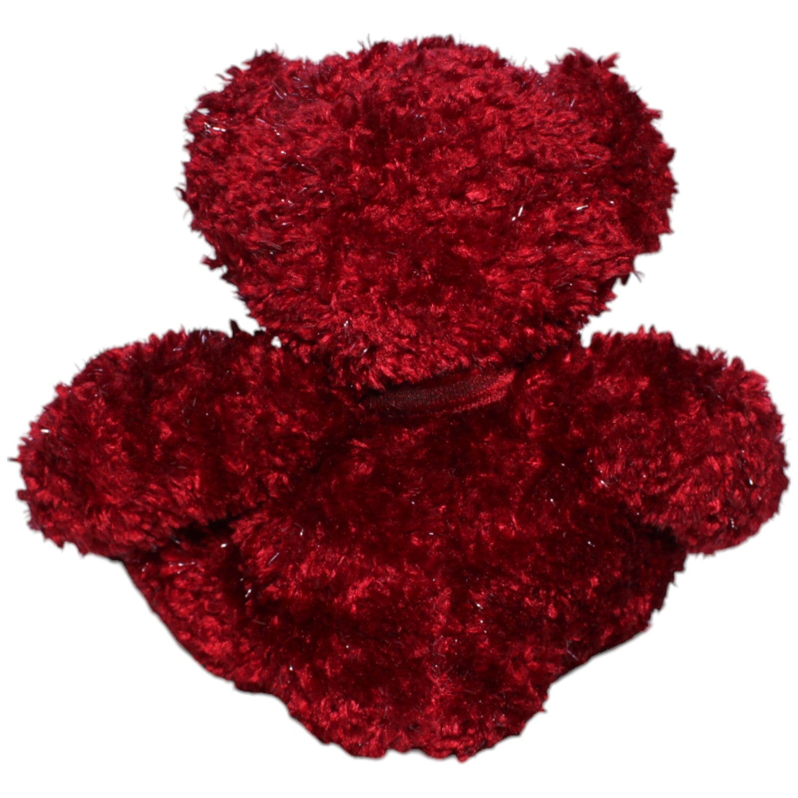 1237891 Russ Berrie Roter glitzernder Teddybär Rosetta™ Kuscheltier Kumpel Leo Bär Gebraucht Teddy