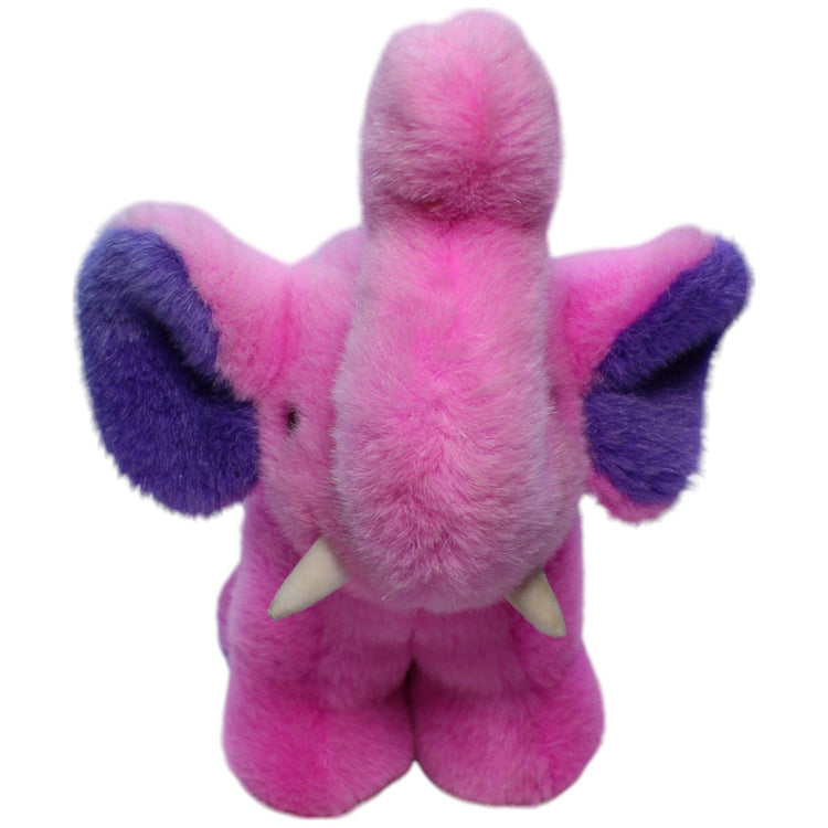 1237894 Amica Schmuse - Zoo, pinker Elefant Kuscheltier Kumpel Leo Gebraucht Vintage