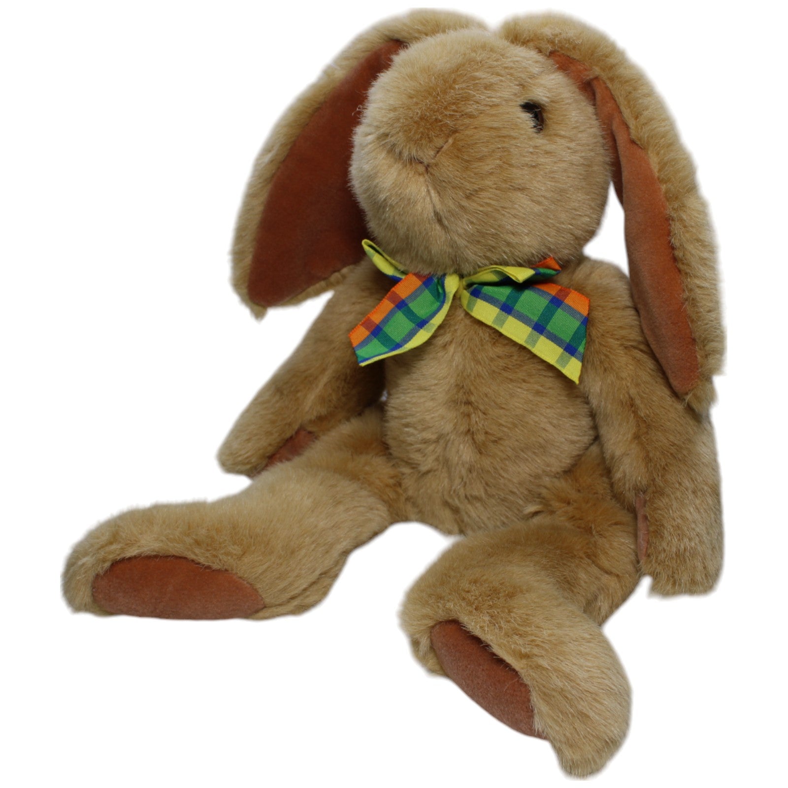 1237896 Tchibo Hase mit bunter Schleife Kuscheltier Kumpel Leo Gebraucht Kaninchen Osterhase