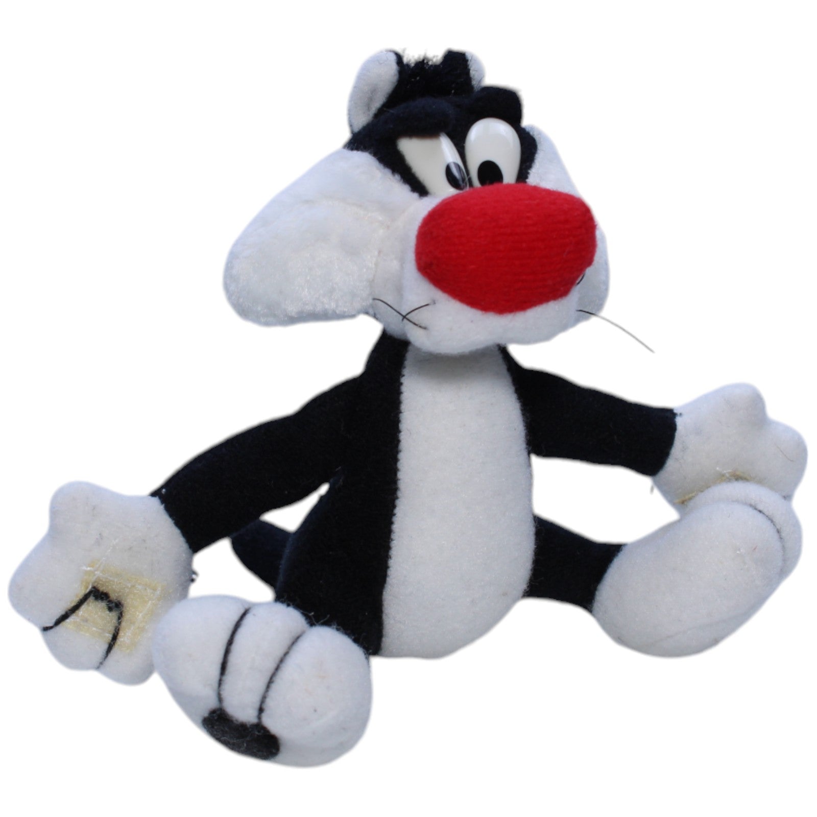 1237907 Warner Brothers Looney Tunes, Kater Sylvester mit Kletthänden Kuscheltier Kumpel Leo Gebraucht Vintage