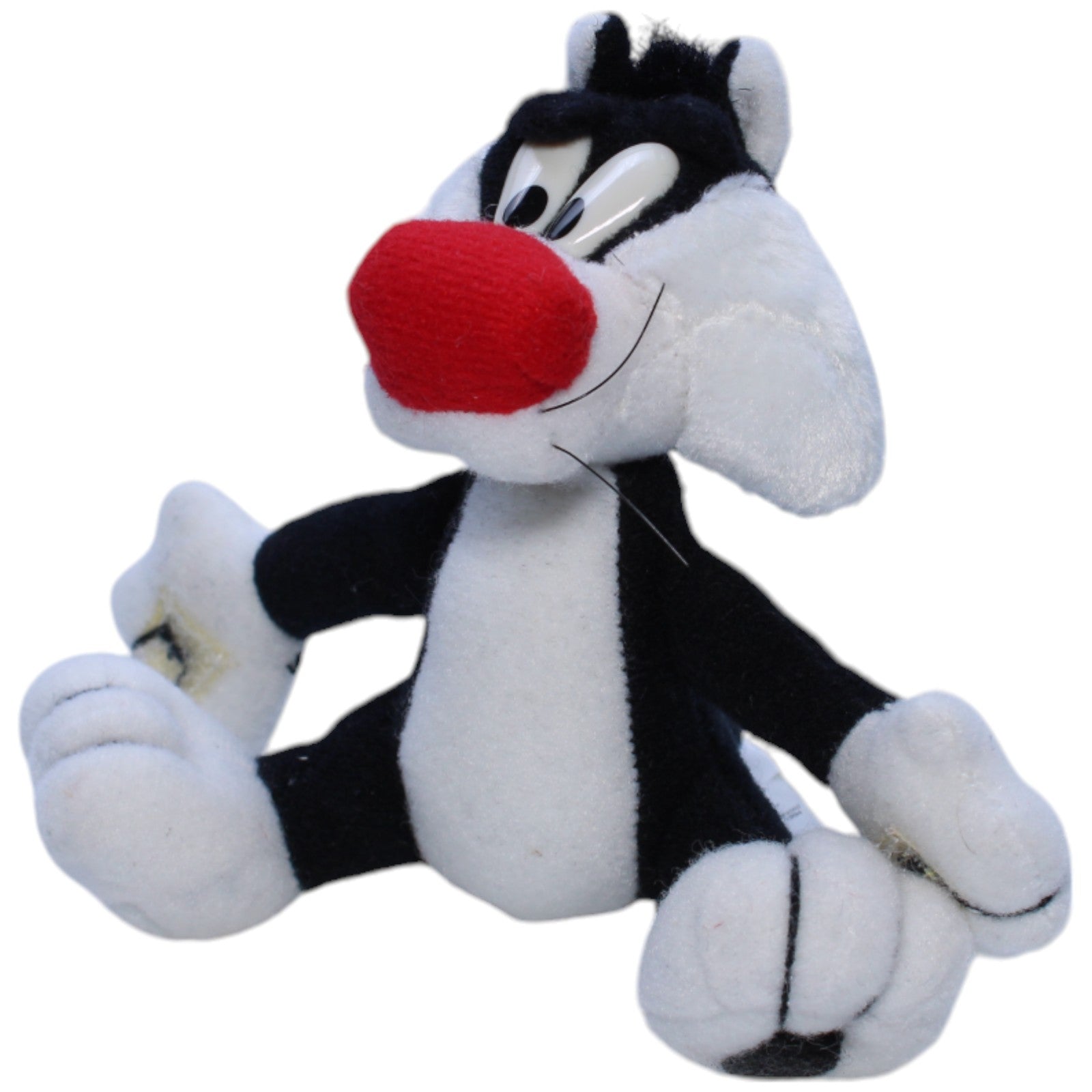 1237907 Warner Brothers Looney Tunes, Kater Sylvester mit Kletthänden Kuscheltier Kumpel Leo Gebraucht Vintage