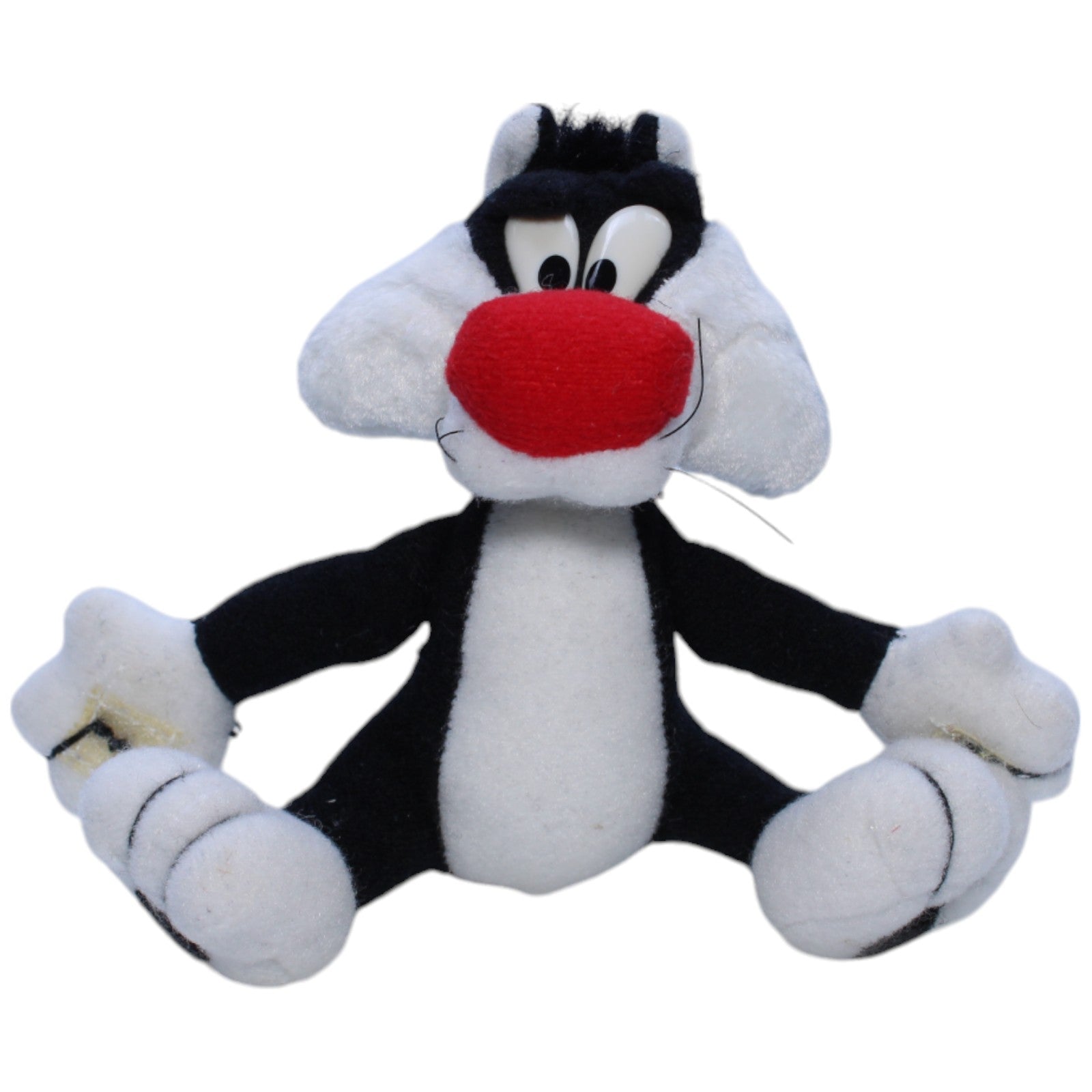 1237907 Warner Brothers Looney Tunes, Kater Sylvester mit Kletthänden Kuscheltier Kumpel Leo Gebraucht Vintage