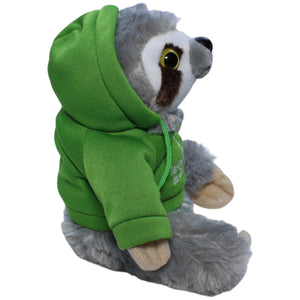 1237909 Wild Republic Tier - Erlebnispark Bell der Natur ganz nah, Faultier im grünen Hoodie Kuscheltier Kumpel Leo Gebraucht