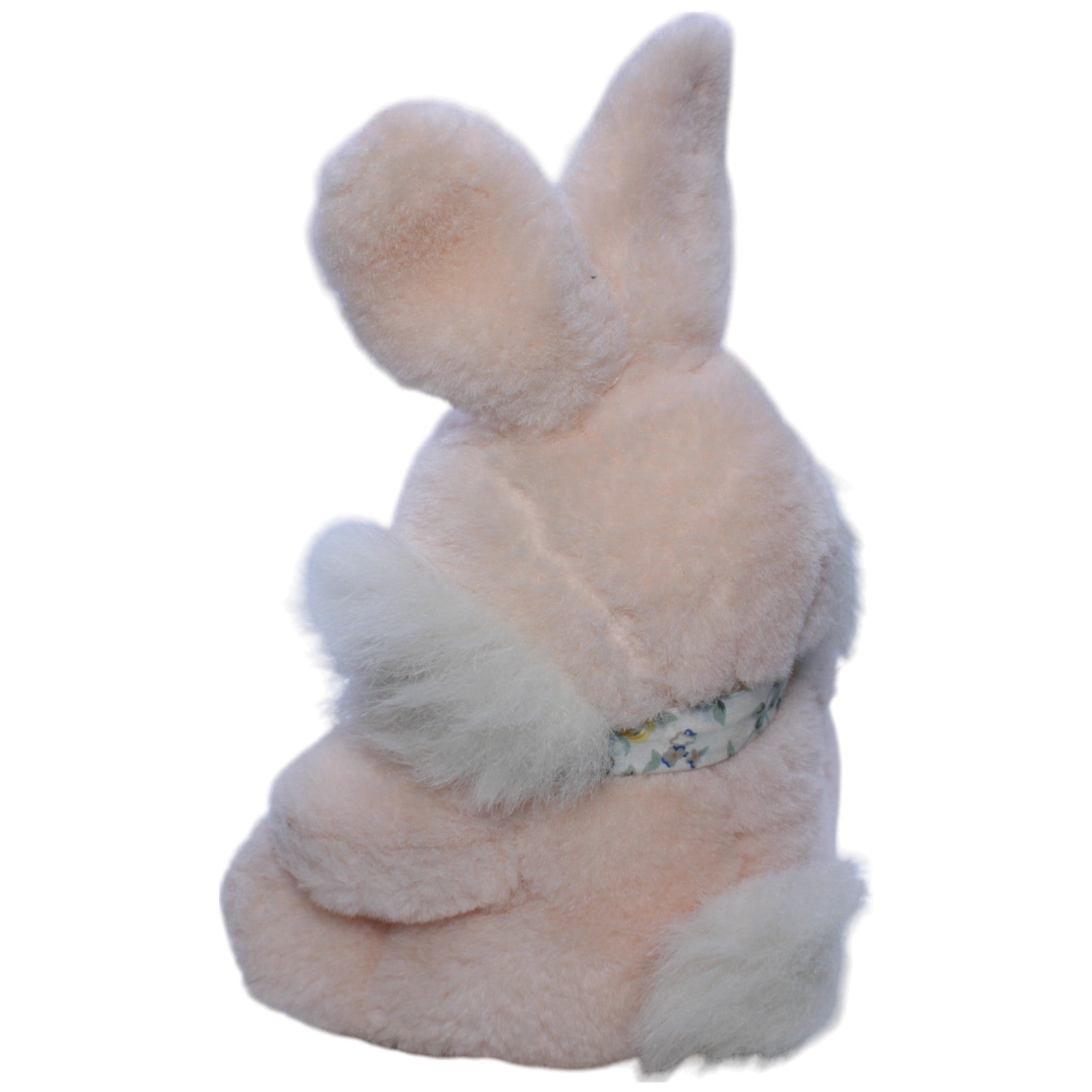 1237923 Heunec Hase mit Schleife, rosa Kuscheltier Kumpel Leo Gebraucht Vintage