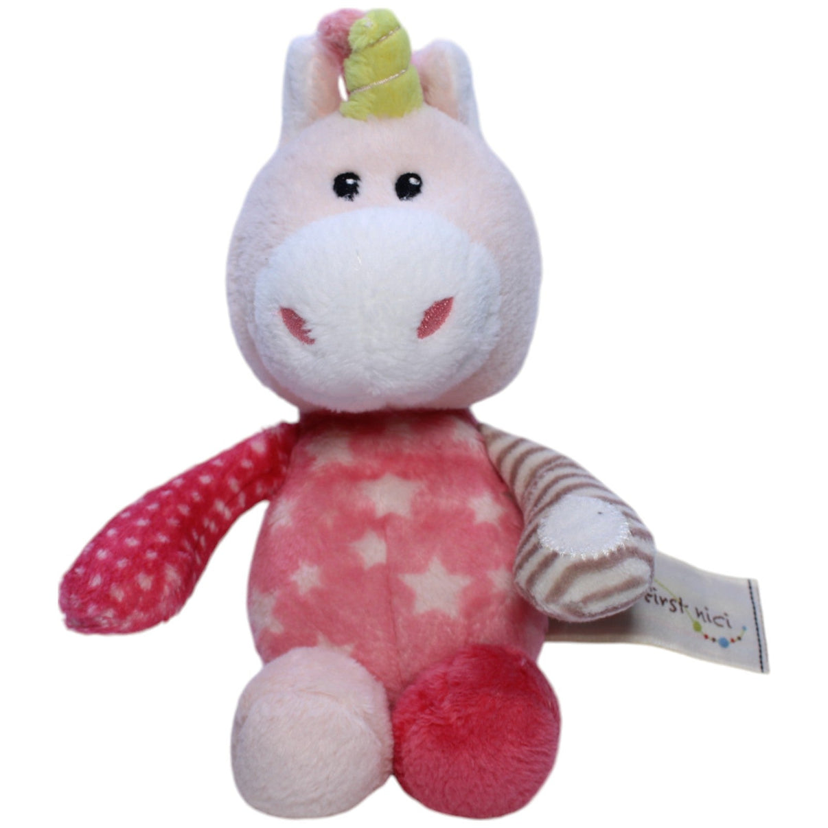 1237928 NICI My first NICI, Einhorn Stupsi Rassel Kumpel Leo Fantasy Gebraucht