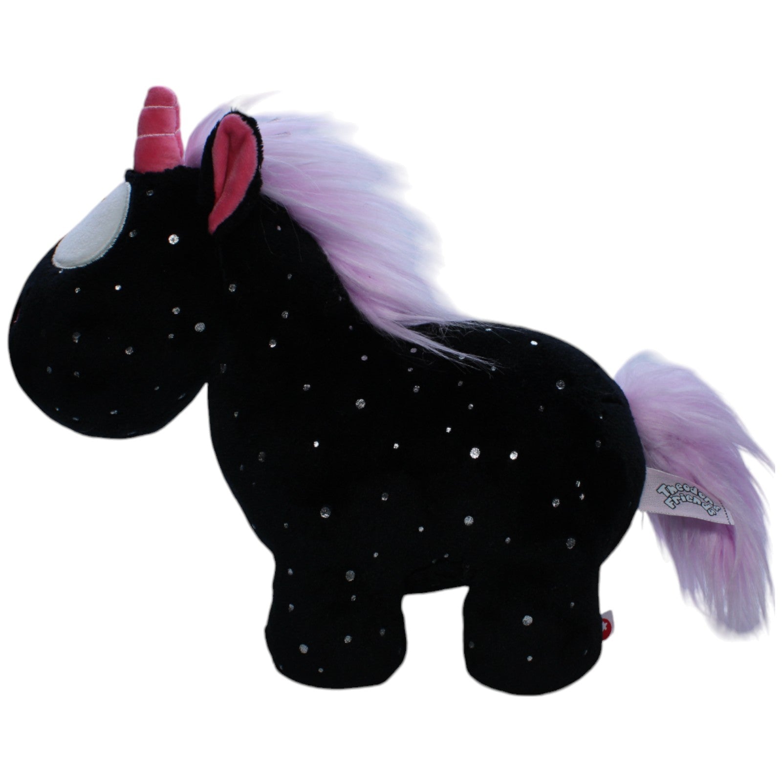 1237940 NICI Theodor and Friends, Einhorn Carbon Flash Kuscheltier Kumpel Leo Gebraucht