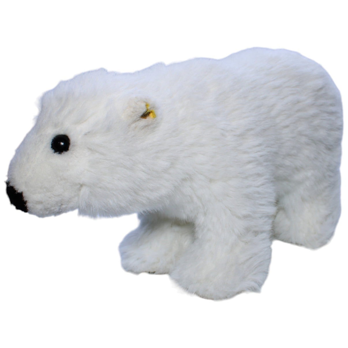 1237946 Steiff Schöner Eisbär Kuscheltier Kumpel Leo Gebraucht Vintage