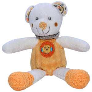 1237948 Nicotoy Süßer orange - weißer Teddybär Kuscheltier Kumpel Leo Bär Gebraucht Teddy