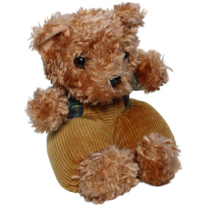 1237966 Nanu - Nana Teddybär mit brauner Cordhose Kuscheltier Kumpel Leo Bär Gebraucht Teddy