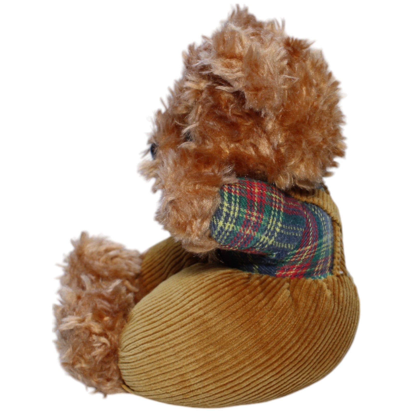 1237966 Nanu - Nana Teddybär mit brauner Cordhose Kuscheltier Kumpel Leo Bär Gebraucht Teddy