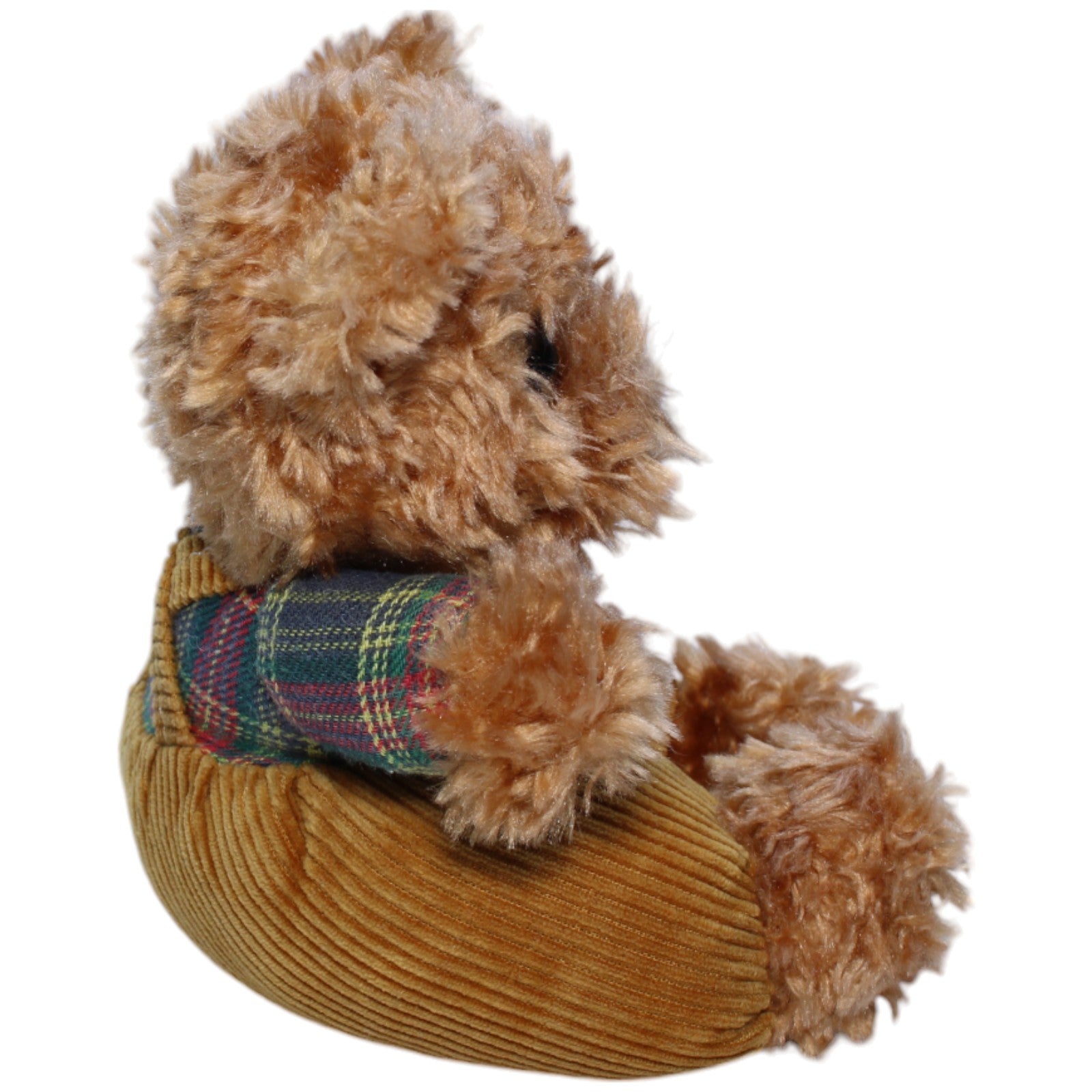 1237966 Nanu - Nana Teddybär mit brauner Cordhose Kuscheltier Kumpel Leo Bär Gebraucht Teddy