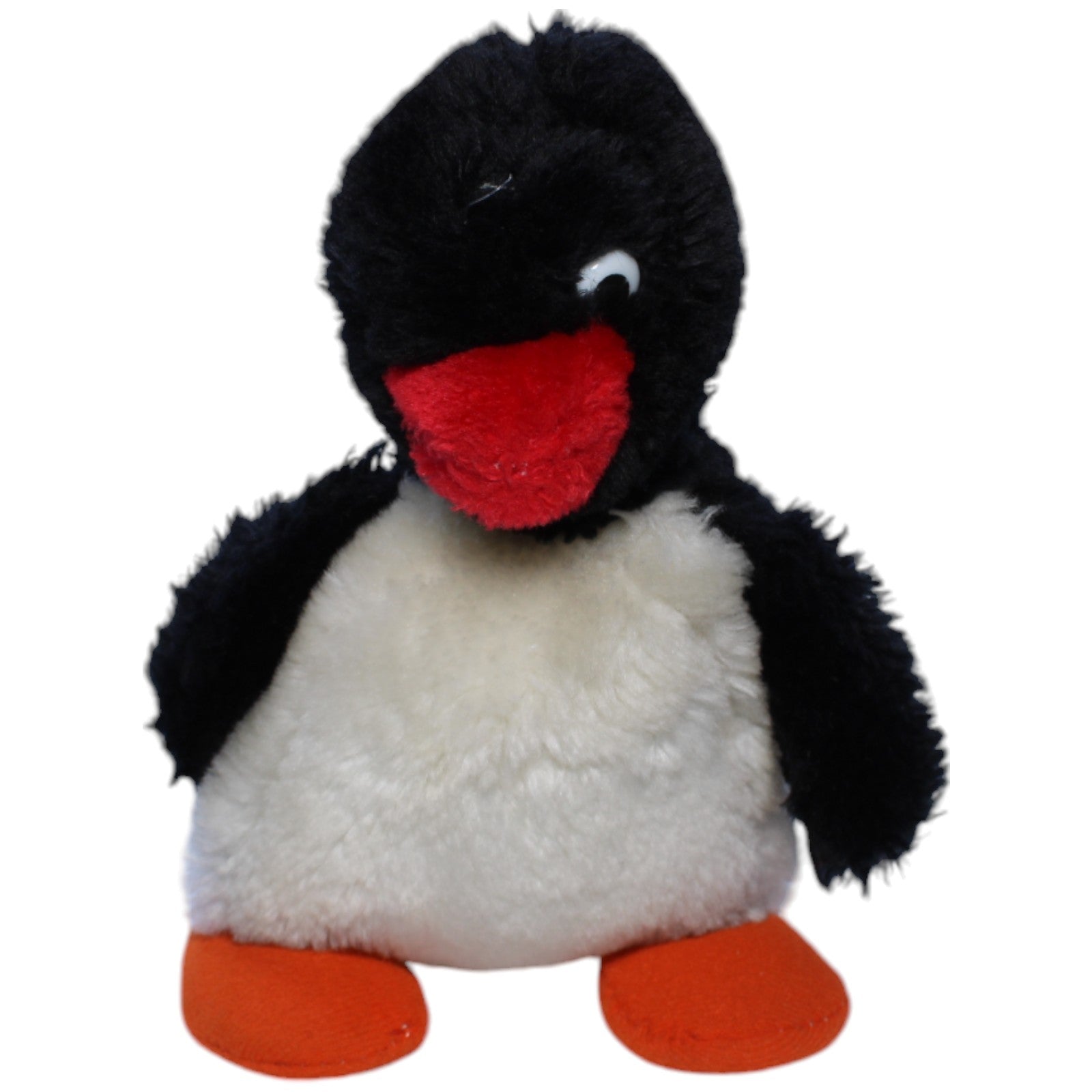 1237967 Heunec Pinguin Pingu Kuscheltier Kumpel Leo Gebraucht Vintage