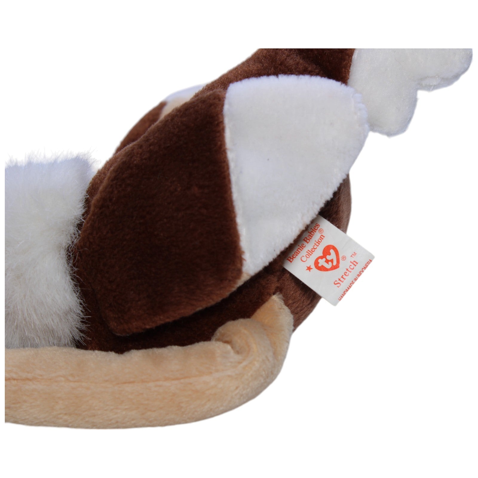 1237968 TY Beanie Baby, Strauß Stretch Kuscheltier Kumpel Leo Gebraucht Vintage