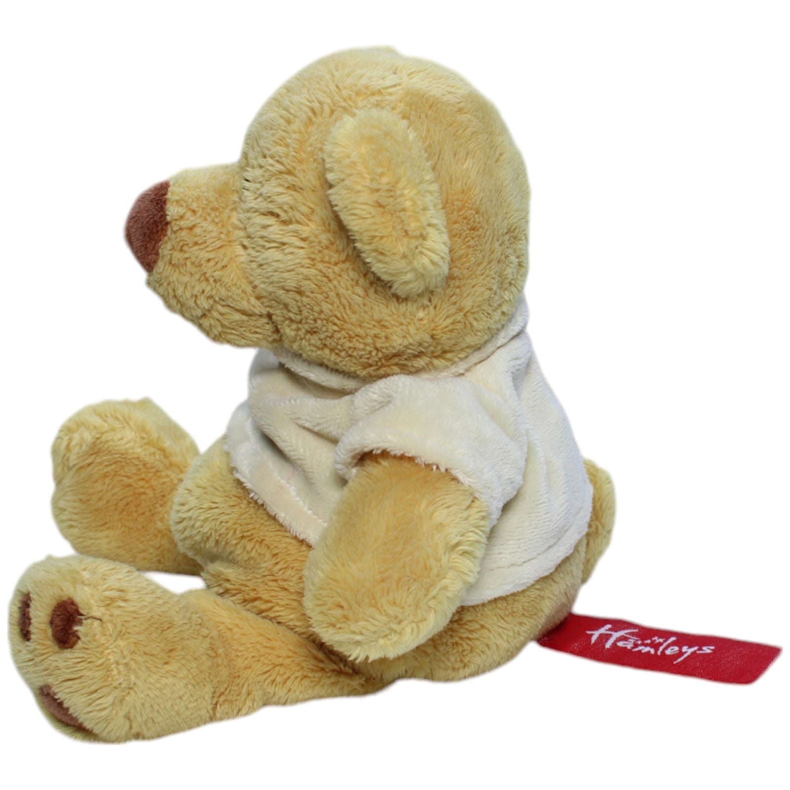 1237970 Hamleys Hellbrauner Teddybär mit beigem Shirt Kuscheltier Kumpel Leo Bär Gebraucht Teddy