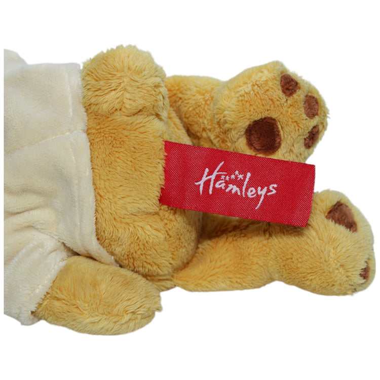 1237970 Hamleys Hellbrauner Teddybär mit beigem Shirt Kuscheltier Kumpel Leo Bär Gebraucht Teddy