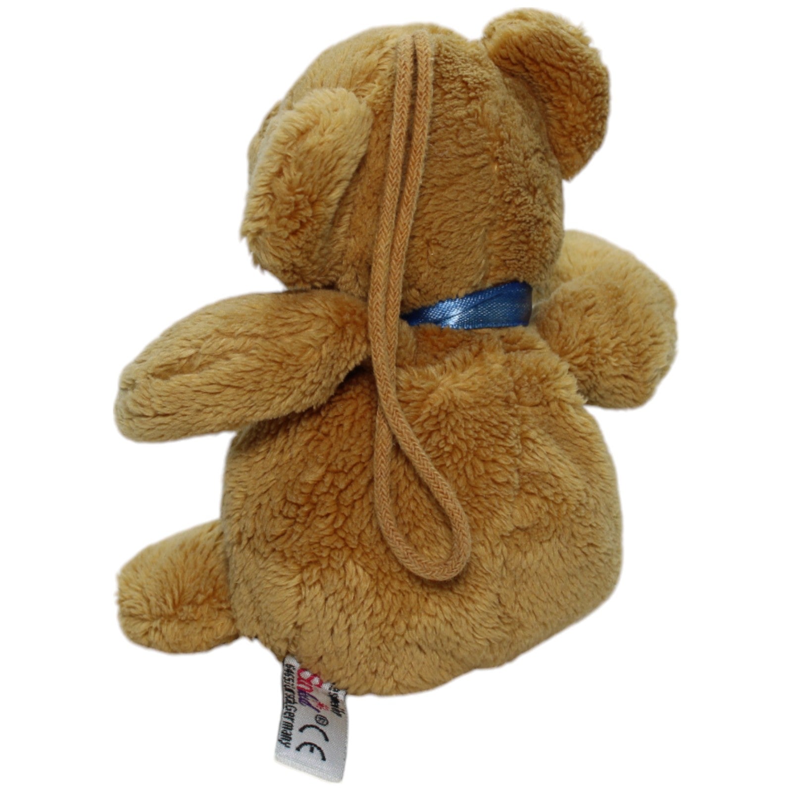 1237971 Sunkid Hellbrauner Teddybär mit blauer Schleife Schlüsselanhänger Kumpel Leo Bär Gebraucht Teddy