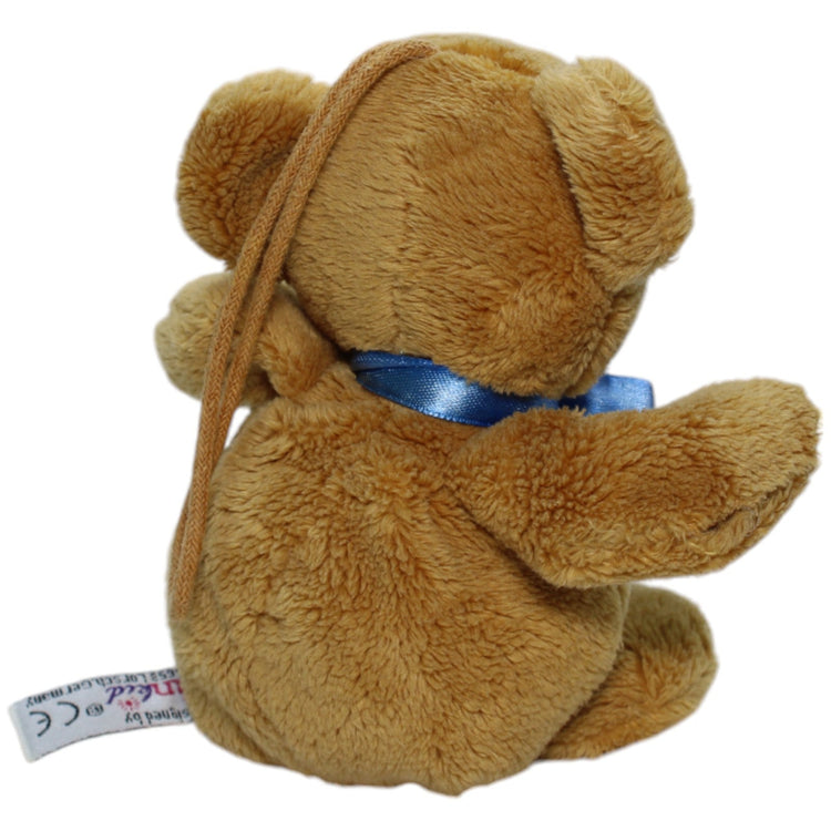 1237971 Sunkid Hellbrauner Teddybär mit blauer Schleife Schlüsselanhänger Kumpel Leo Bär Gebraucht Teddy