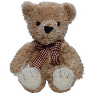 1237978 Kleine Patienten in Not e.V.® Süßer Teddybär mit karierter Schleife Kuscheltier Kumpel Leo Bär Gebraucht Teddy