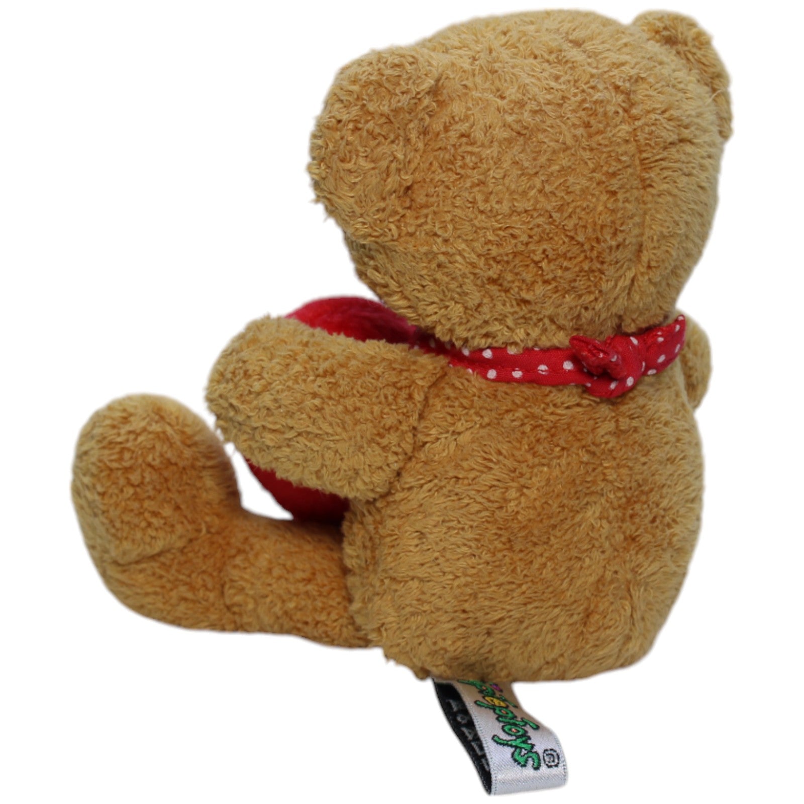 1237981 Tip Top Toys Teddybär mit "I LOVE YOU" Herz Kuscheltier Kumpel Leo Gebraucht Rentier Retro