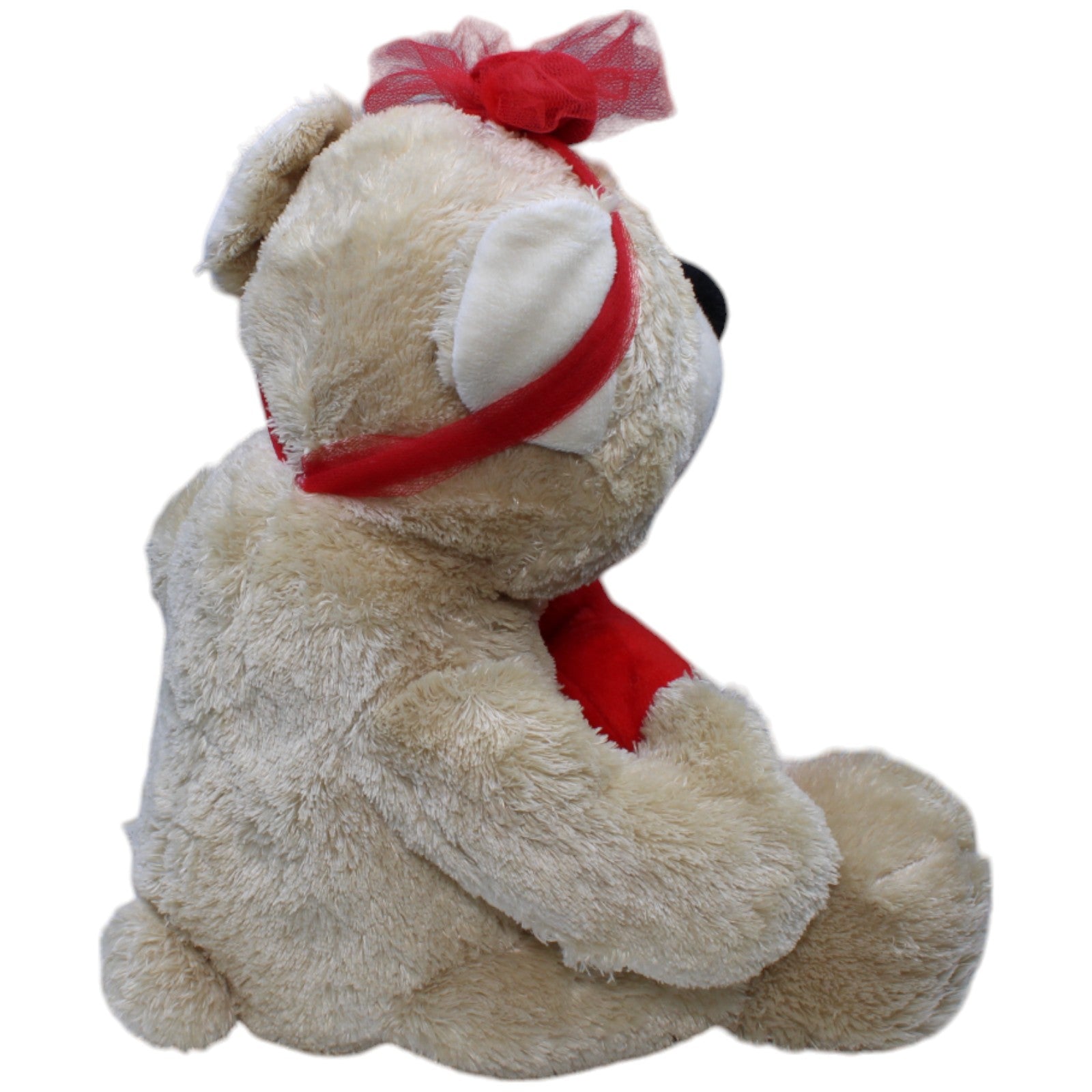 1238001 Much® Großer Teddybär mit "I NEED YOU" Herz Kuscheltier Kumpel Leo Bär Gebraucht Teddy