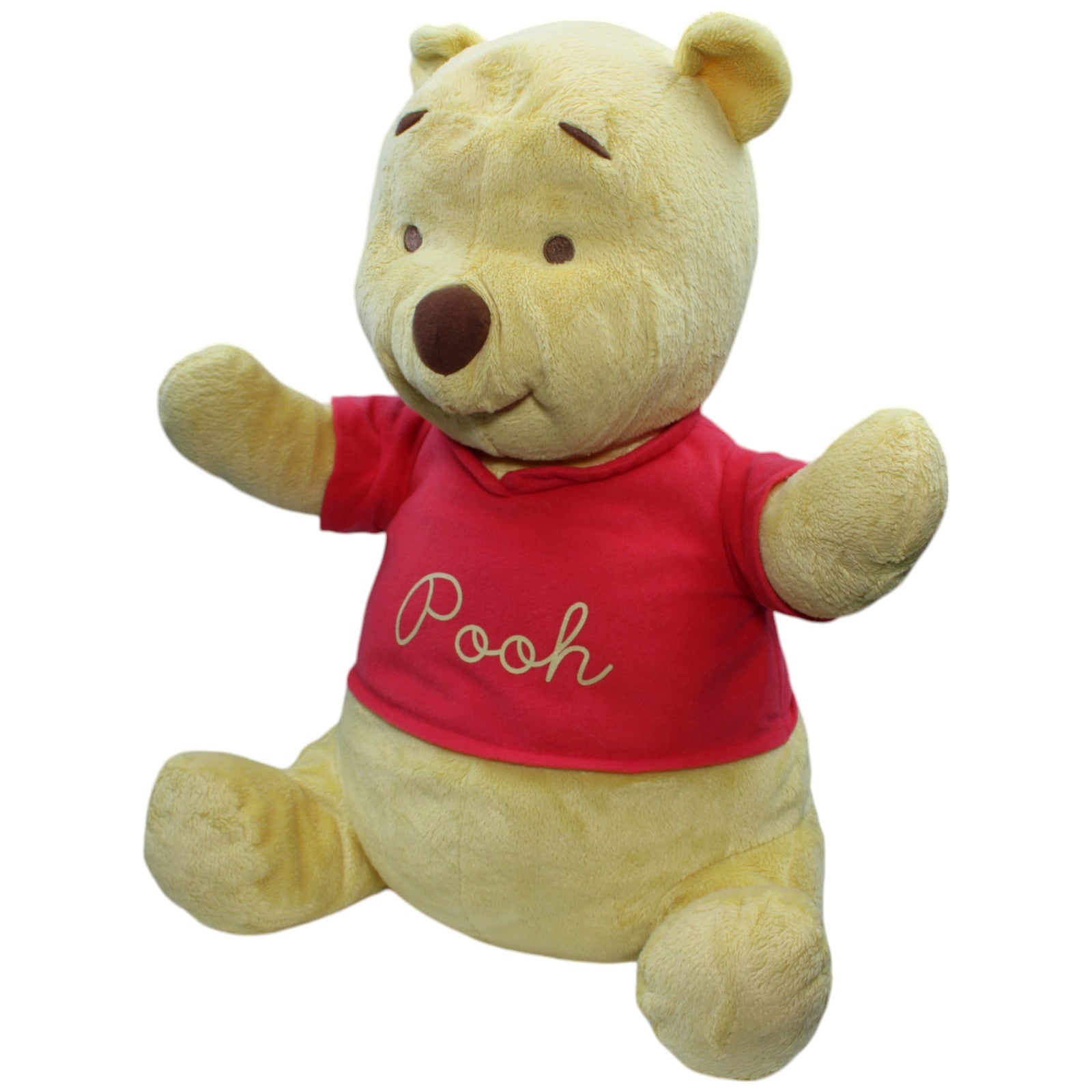 1238004 Mattel XL Winnie Puuh Kuscheltier Kumpel Leo Bär Disney Gebraucht