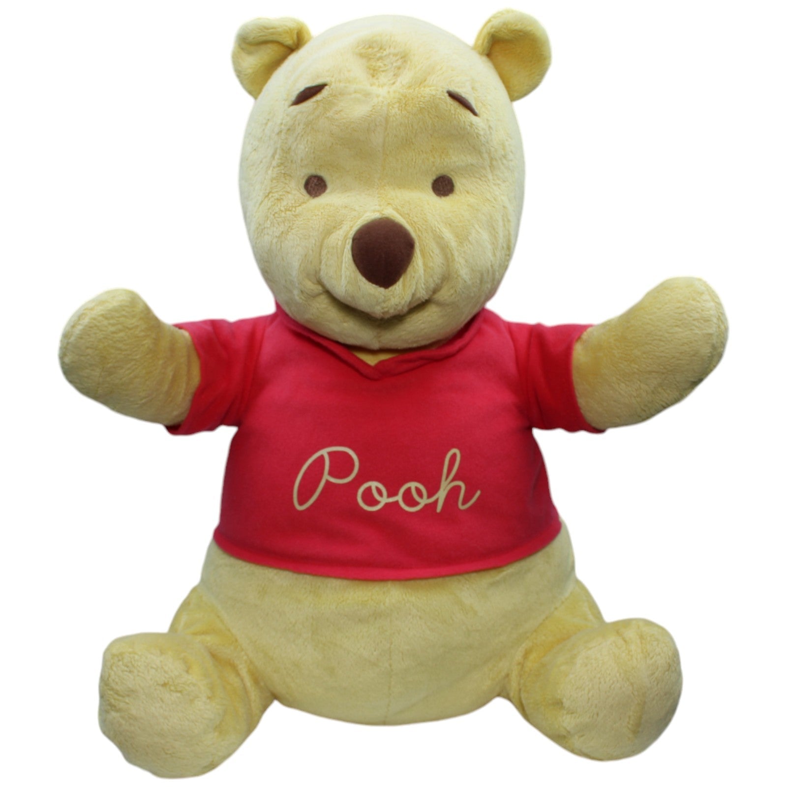 1238004 Mattel XL Winnie Puuh Kuscheltier Kumpel Leo Bär Disney Gebraucht