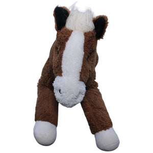 1238005 Ernstings family XL Pferd ohne Schweif, braun Kuscheltier Kumpel Leo Gebraucht Pferd Pony