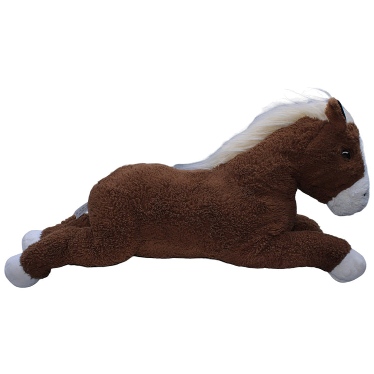 1238005 Ernstings family XL Pferd ohne Schweif, braun Kuscheltier Kumpel Leo Gebraucht Pferd Pony