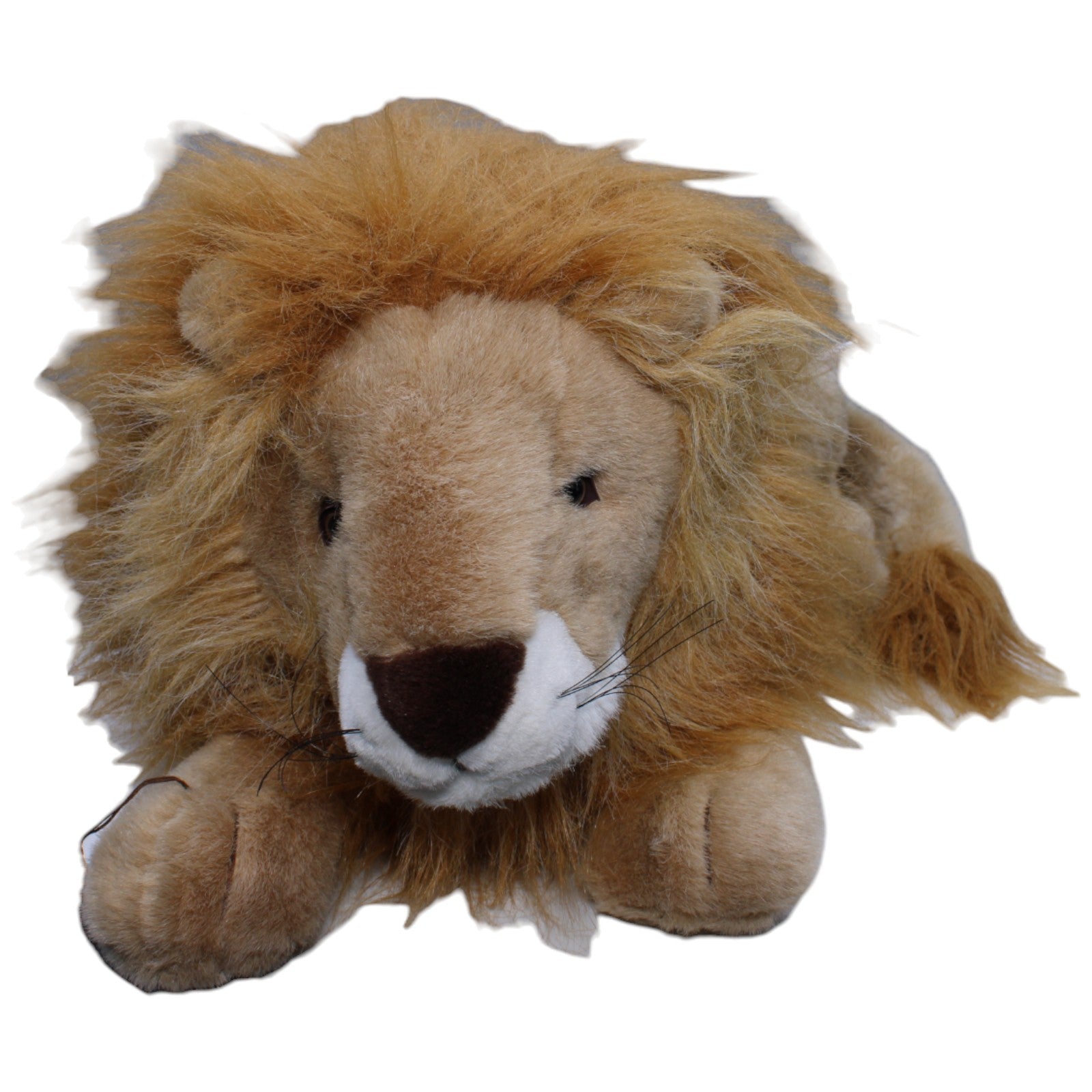 1238007 Sunkid XL Löwe, liegend Kuscheltier Kumpel Leo Gebraucht Vintage