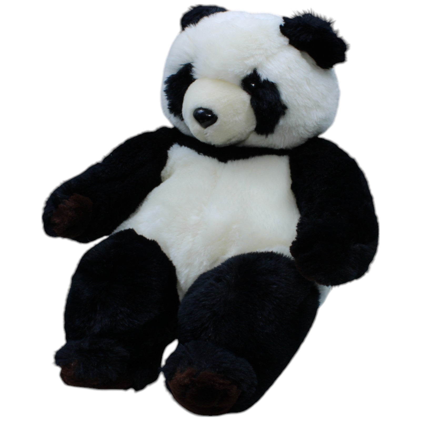 1238010 Förster Stofftiere XL Panda, sitzend Kuscheltier Kumpel Leo Bär Gebraucht