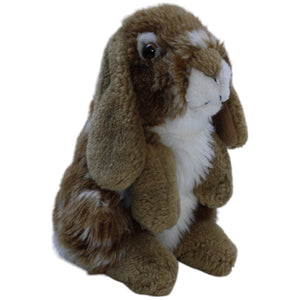 1238035 Teddy - Hermann Hase braun - weiß, sitzend Kuscheltier Kumpel Leo Gebraucht