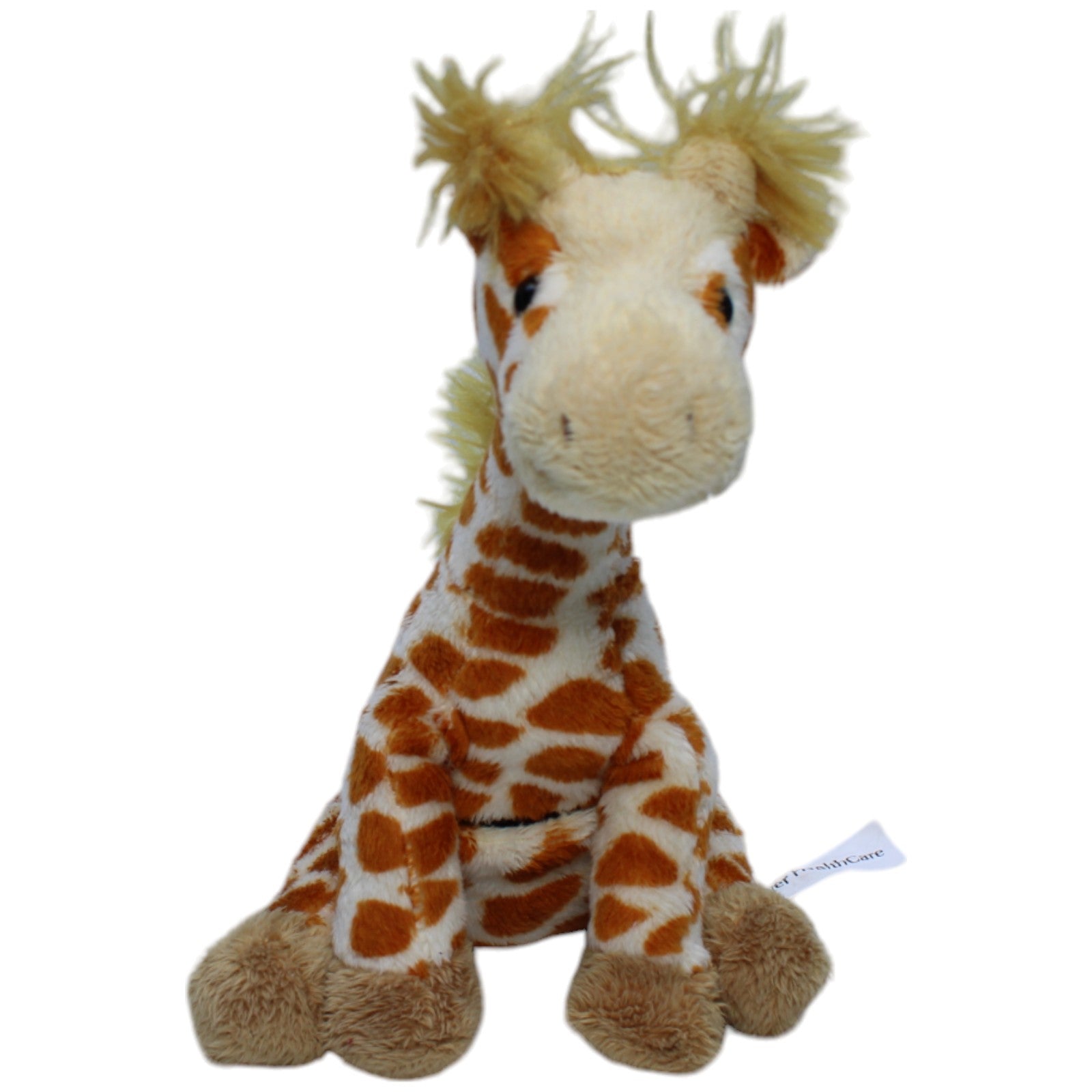 1238045 ebeling & partner Bayer HealthCare, Giraffe mit Bauchtasche Kuscheltier Kumpel Leo Gebraucht