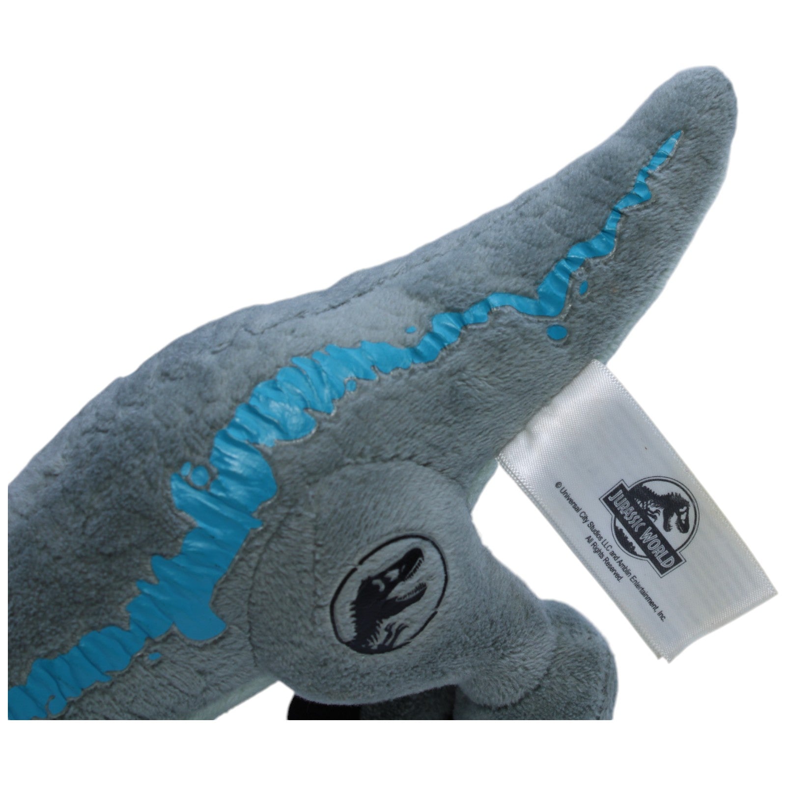 1238047 Jakala Blau - grauer Tyrannosaurus Rex aus Jurassic World Kuscheltier Kumpel Leo Gebraucht