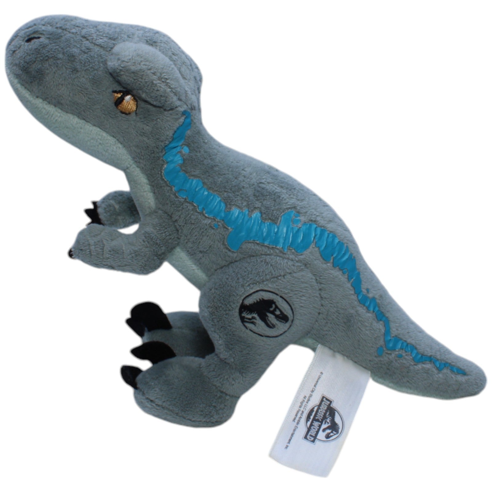 1238047 Jakala Blau - grauer Tyrannosaurus Rex aus Jurassic World Kuscheltier Kumpel Leo Gebraucht